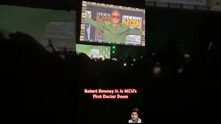 Robert downey Jr 😱😱 #starwars #comiccon #shorts