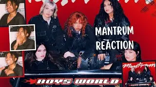 mantrum x boys world reaction