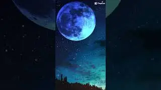 beautiful moon asthetic❤️❤️✨