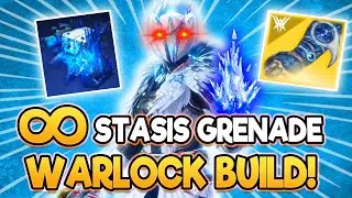 INFINITE STASIS GRENADE BUILD! Warlock Stasis Turret PvE Build! | Destiny 2 Season of the Wish