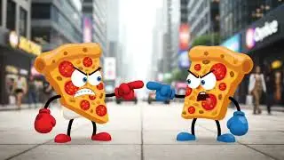 &ldquo;Funny Burger &🍔🍕 Pizza Race Cartoon 🏁 | Kids Animation&rdquo; kiitkiit cartoon vlogs 