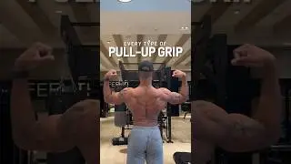 Every Type of Pull-Up Grip You Should Learn 💪🏾✅ #shorts