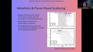 ExSoCal 2020 | Marshall Johnson (UCR): Exoplanetary Spin-Orbit Misalignments and Implications...