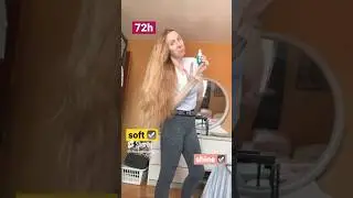 Moroccan Oil Leave in Conditioner 💥 72h Results 😮  #shorts #short #haircaretips #haircareroutine