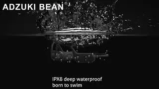 IPX8 Swimming Headphones P8 Bone Conduction Earphone Bluetooth IP68