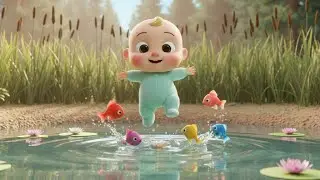 Fish Splash Song with Zuzu | Underwater Adventure & Counting Song for Kids | Zuzu Kid TV
