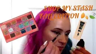 FALL warm/neutral eye look! Shop my STASH fall edition! 🍂🍃🍂