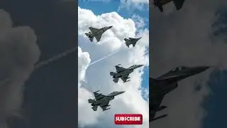 It's a spine-chilling sight! A formation of Thai fighter jets silences the enemy in the entire ai...
