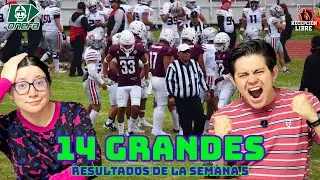 &iquest;HUBO SORPRESAS? 🤯 Hablamos de todos los resultados en los 14 GRANDES de la ONEFA