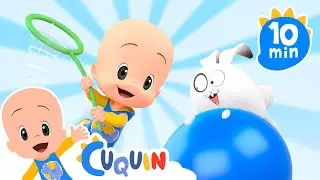 Blue ball chase | Learn with Cuquin