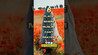 place where muslim can't prayer😳👆🏻@Peaceful_deeds #shorts #islamicvideo #prayer #places #muslim