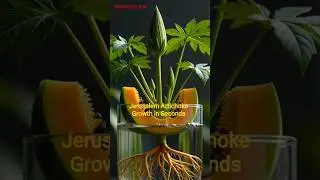 Jerusalem Artichoke Growth in Seconds