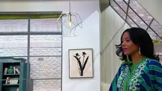 Bob Mackie Bombay Placement Print Button Front Shirt on QVC