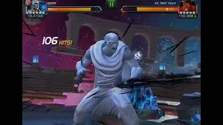 mcoc 6star gorr rank 4 sig 120 labyrinth of legends failed run why gorr needs buff
