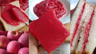 Ghar ka Apple Jam 🍎 Market Ko Bhool Jaoge.🥰👌#jam #applejam #recipe #sunidhipakwanrasoi #sweet 