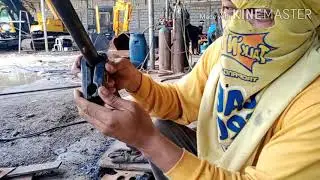 Vlog#.7 Install backhoe breaker pipe line