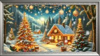 TV WALLPAPER CHRISTMAS MUSIC | ART | FRAMED PAINTING