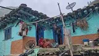 Rainey Season Jumla Village || Traditional Life in Nepali Mountain || Peaceful village Life || 