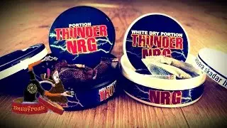 Thunder NRG white dry -  normal I Snusfreak.com