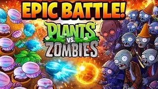 EPIC BATTLE! Plants vs Zombies &ndash; UNSTOPPABLE Defense! #PlantsVsZombies#PVZ#Gaming