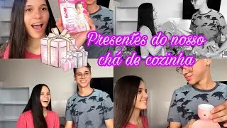 Presentes do nosso chá de cozinha| Ruth e Gabriel🎁