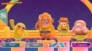 Fall Guys: Sweet Thieves - Guard Gods