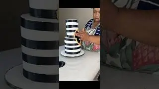 Black and white with a touch of red. #cake #discoverafrica #youtubechamps #shortsafrica #shorts