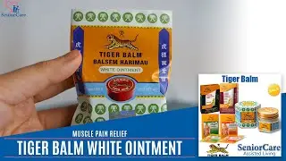 BEST REMEDY EVER! Tiger Balm White Ointment (Travel Size) with fast acting pain-relief properties