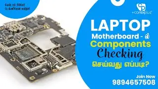 Laptop Motherboard Components Checking method