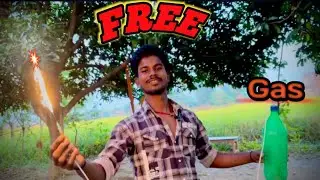 How Tow Make Free Gas From Calcium Carbide 🔥|| कैल्शियम कार्बाइड से मुफ़्त गैस कैसे बनाएँ?🔥😱