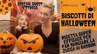 FAR MANGIARE LA ZUCCA CON I BISCOTTI DI HALLOWEEN