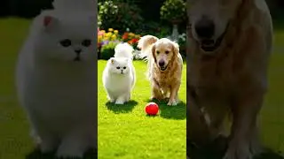 cat and dog fun #cat #anime #god #trending #viral