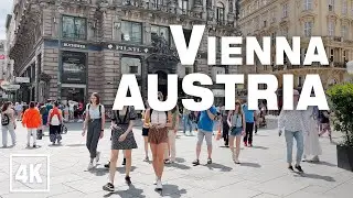 VIENNA City Center to Kunsthistorische Museum 2022 &bull; 4K 60fps ASMR Real Time Virtual Walking Tour