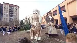 Estreno de coreografía el 26/12/2023 junto a la Iglesia de San Pablo con motivo de San Esteban.