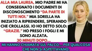 MIO PADRE MI HA DISCONOSCIUTA ALLA LAUREA… FINCHÉ IL CEO NON HA DETTO IL MIO NOME