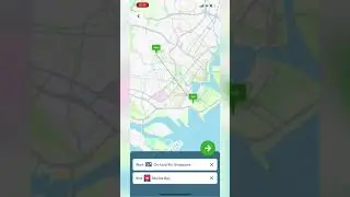 Singapore Bus Transport - Using City Mapper App in Celphone