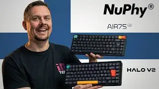 VIHDOIN SUOMIN&Auml;PP&Auml;IMILL&Auml;! Testiss&auml; Nuphy Air75 V3 & Halo75 V2 n&auml;pp&auml;imist&ouml;t