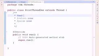 Java Thread tutorial