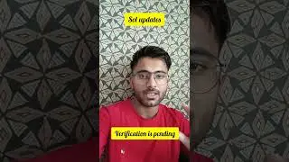 verification pending from the institutions problems solve | admission 2023-24 | Sol updates