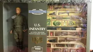GI.JOE U.S. INFANTRY SOLDIER W/FOOTLOCKER REVIEW