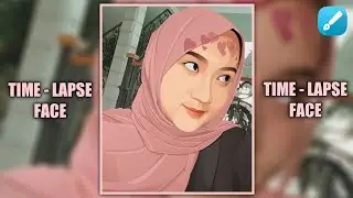 VECTOR ART @fannykh.ap || Time - Lapse face #infinitedesign #vectorart #timelapseart