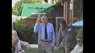 458 Squadron - Fred McKay at Billy Clues Residence in WA 1995