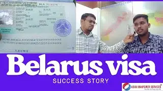 Belarus Visa Success story at Asian Manpower Services Hyderabad// Europe Jobs 2025