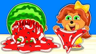 LeonCito | Slime gigante | Dibujos animados | Video Para Ni&ntilde;os