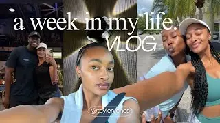 weekly vlog |  new hairstyle, engagement party, wedding, friend dates, & more