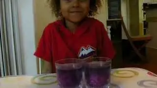 Piaget Conservation Task -volume,  age 6