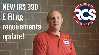 990 Filing requirements updates from the IRS ... What you need to know about E-filing your 990!