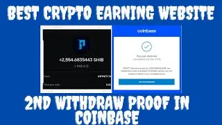 Crypto Earning Website Live Payment Proof | Instant Withdraw Received in Coinbase