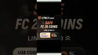 Как купить дешевые монеты в FC 26 с помощью U7buy #fc26 #coinsfc26