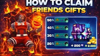 How to claim friends gifts in frag pro shooter  in easy method 